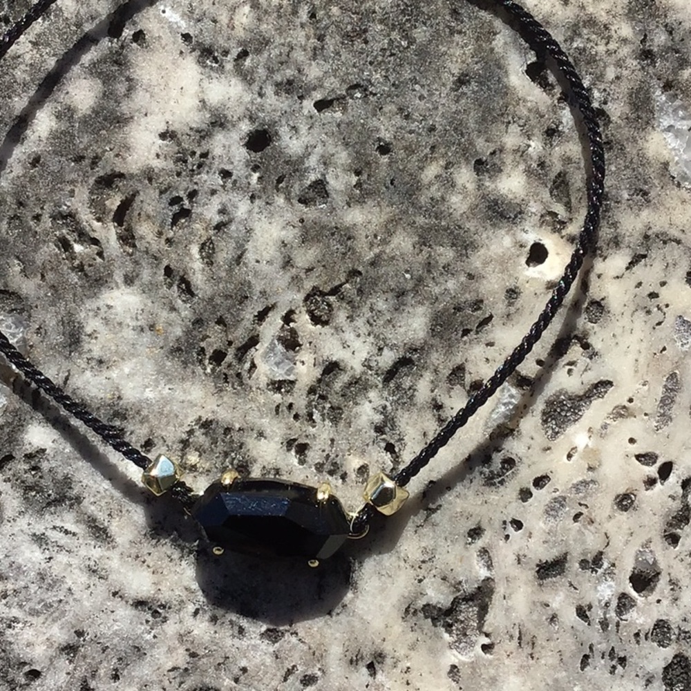 Kendra Scott Everlyne Friendship Bracelet Gold/Black One Size - Picture 9 of 11